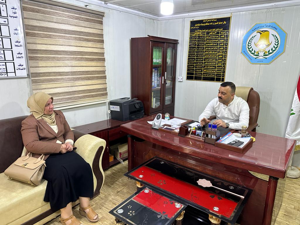 بتوجيه من معالي وزير العدل د.خالد شواني.. القائم بأعمال مدير عام دائرة اصلاح الاحداث تجري زيارة تفقدية لمتابعة شؤون الأحداث في محافظة البصرة